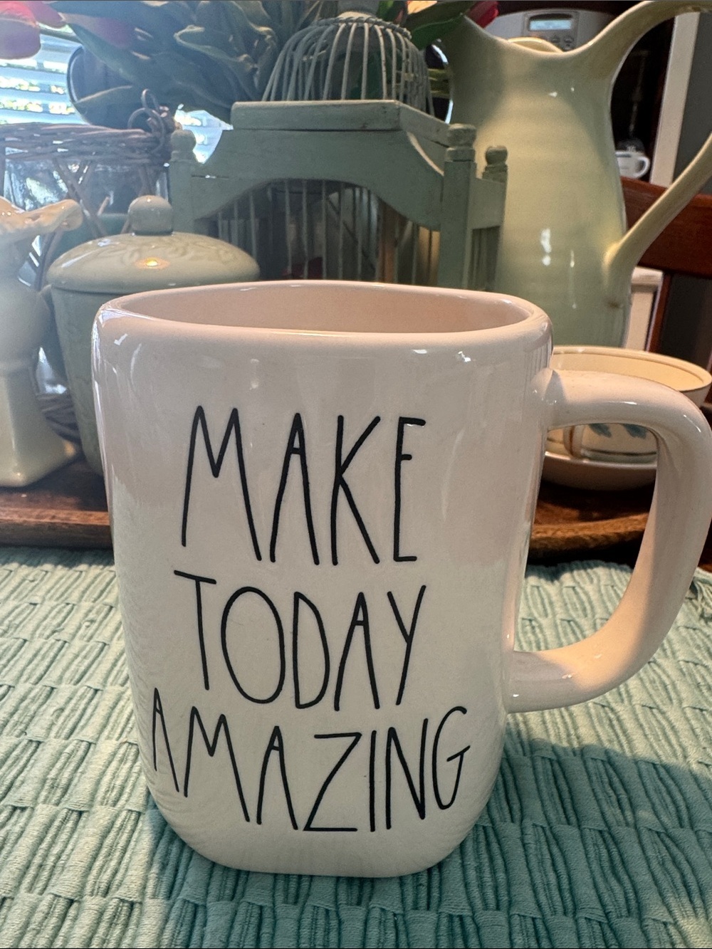 Rae Dunn “Make Today Amazing” Mug